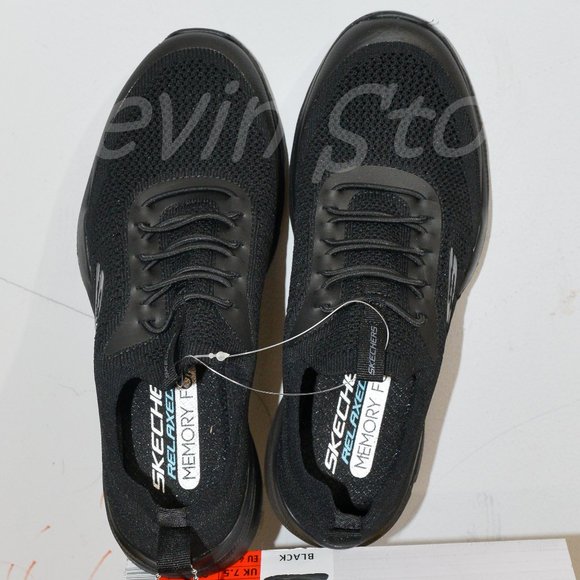Black Skechers men Athletic shoes - Picture 6 of 9